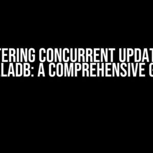 Mastering Concurrent Updates in ScyllaDB: A Comprehensive Guide